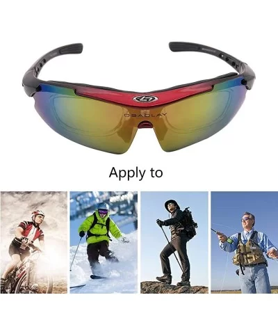 Polarization Eyewear Sunglasses for Men/Women UV Protection Sunglasses Sports Glasses Driving Sunglasses - Red - CV18UNEYOQE ...