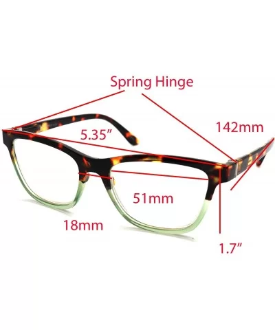 basic computer lenses reader Reading Glasses many sizes - CH18GTAKM26 $35.73 Rectangular