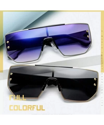 Siamese Windshield - Fashionable Personality Sun- Polarized Light - UV Protection - Large Fashion Lens - C5190RYTU33 $33.33 G...