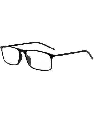 Vintage Clear Lens Glasses With Fashion Polarized Sunglasses Clip L8172 - Black Frame - CO12NA5QK1X $24.74 Rectangular