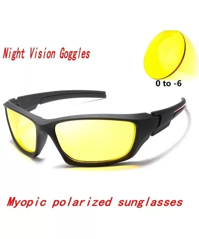 Finished Myopia Polarized Sunglasses Women Nearsighted Glasses Night Vision goggles Men Driving Mirror - CI18TOIX7ON $50.95 G...