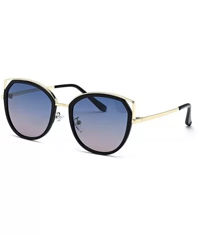 New fashion polarized sunglasses - metal coated half frame UV protection sunglasses - E - CG18SGTMI8G $76.40 Aviator