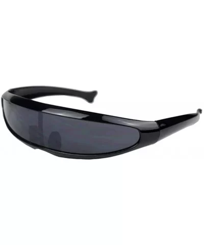Unisex Fashion Eyewear Unique Sunglasses Uni-lens Retro Glasses - Multicolor C - CF197CNISEG $10.86 Sport