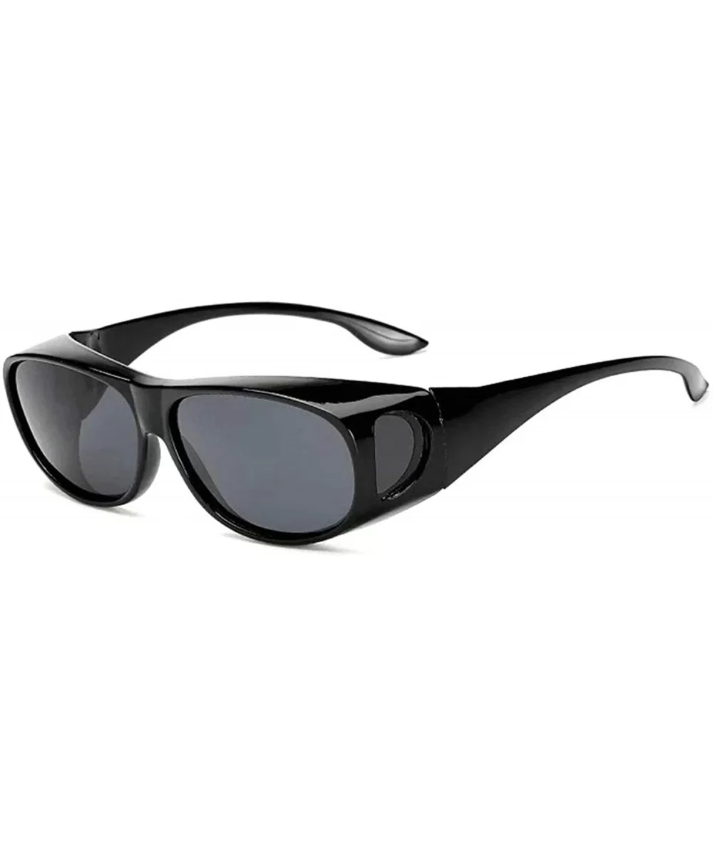 Vintage Classic Retro Sunglasses - Black Gray - CB18SZUEASU $22.31 Sport