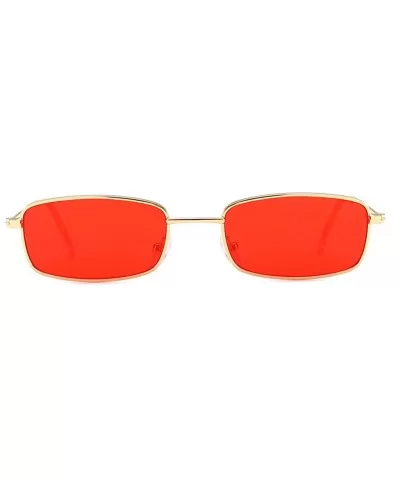 Women's Fashion Jelly Sunshade Sunglasses Integrated Candy Color Glasses 2019 Fashion - Red - CE18TI9CXAS $10.59 Oversized