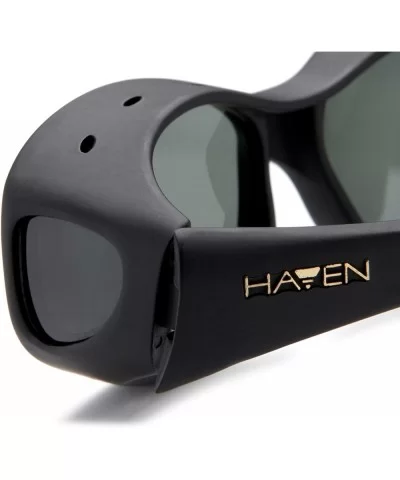 Haven Over-Prescription Sunwear Biscayne Sunglasses-Black Frame/Gray Lens-one size - C511418SUU1 $34.22 Sport