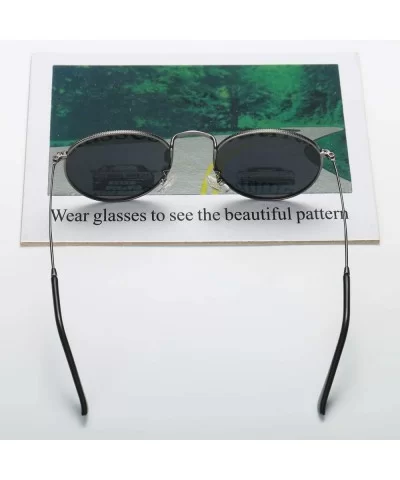 Retro Round Sunglasses Men Polarized Uv400 2019 Summer Sun Glasses Male Driving Metal Frame Gold Black Green - CN198AHKHH2 $5...