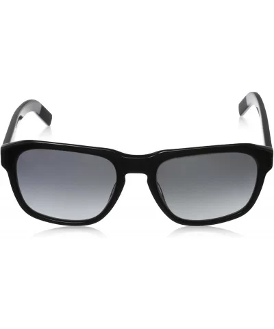 Men's Waters Rectangular Sunglasses - Black & Gray Gradient - CI12D0WXNZF $70.88 Rectangular