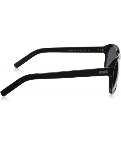 Men's Waters Rectangular Sunglasses - Black & Gray Gradient - CI12D0WXNZF $70.88 Rectangular