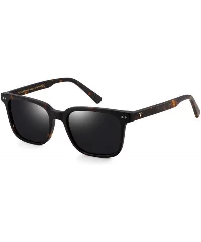 rectangular Polarized Sunglasses Unisex Memory-Acetate Frame Luxury Sun Glasses For Men/Women tl3009 - C218WNLEZ40 $27.54 Rec...