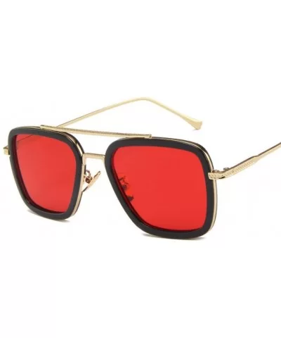 Vintage Steampunk Sunglasses Goggles Windproof - Red - C6197CNUX5X $38.45 Goggle