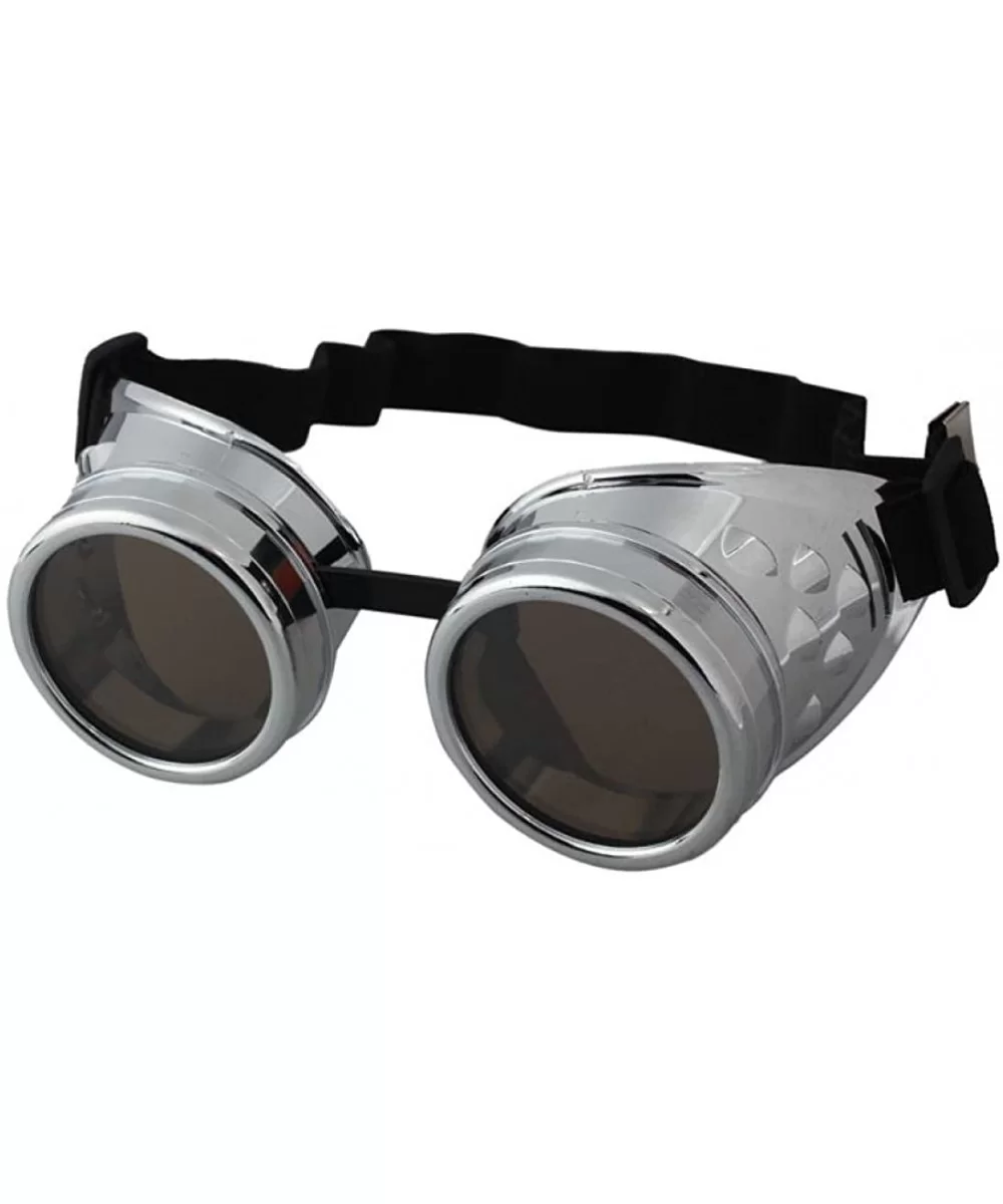 Steampunk Goggles Welding Punk Gothic Glasses Cosplay Eyewear - B - CI18EWAWZDT $9.02 Goggle