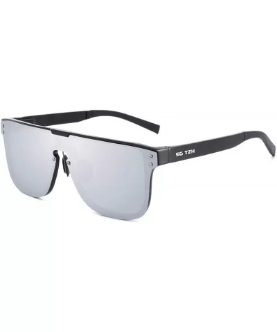 Sunglasses Eyeglasses Unbreakable - Silver - CR18U2R2IYT $43.22 Sport