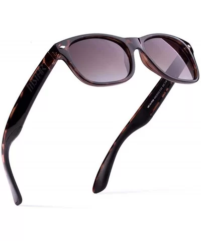 MSTAR Sunglasses For Women Polarized Fashion Sun Glasses Men Square Brown White - Green - CH18YQU3IGG $39.95 Aviator