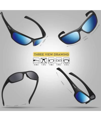 Polarized Sports Sunglasses Driving Glasses Shades for Men Women for Cycling Baseball 842 - CG18YOZOTID $35.06 Aviator