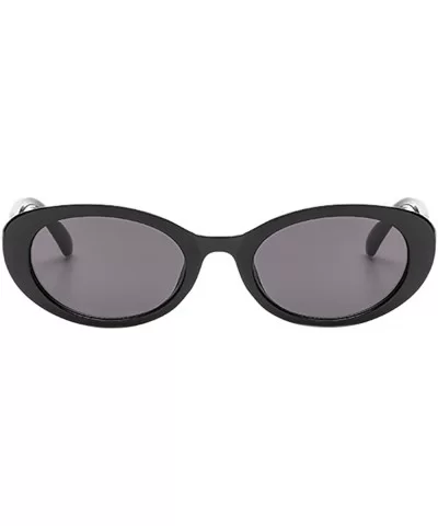 Sunglasses Vintage Rapper Glasses Eyewear - A - CZ18QOD77KX $12.35 Oval