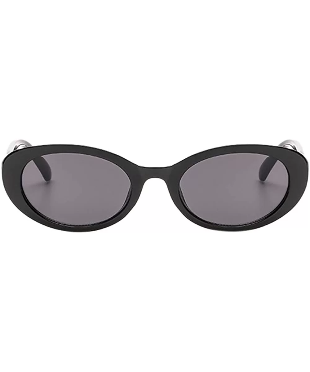 Sunglasses Vintage Rapper Glasses Eyewear - A - CZ18QOD77KX $12.35 Oval