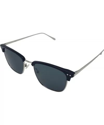 Tributes 704 Sunglasses - Black/Silver Metal Frame - Glass Lenses - C4196CG92U2 $92.51 Square