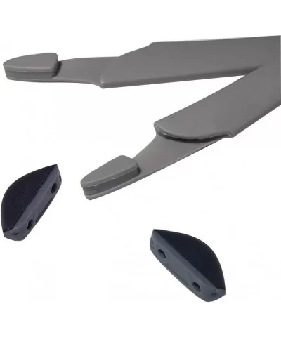 Plus Grey Replacement Silicone Leg Set Crosslink Sunglasses Earsocks Rubber Kit - CA187K7NNON $26.38 Oval