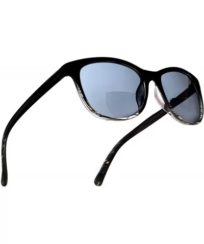 Bifocal Reading Sunglasses Fashion Readers Sun Glasses for Men and Women - Black - CK12EDR9WMT $44.58 Aviator