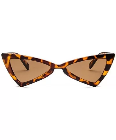 Women/Men Sunglasses Fashion Bow Frame UV400 Anti-glare Lens Glasses - Leopard - CP18D4M4ZXX $11.95 Butterfly