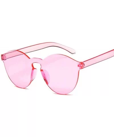 2019 New Summer Women Rimless Sunglasses Transparent Shades Sun Glasses C7 - C8 - CN18YKU56U4 $10.61 Rimless