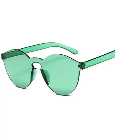 2019 New Summer Women Rimless Sunglasses Transparent Shades Sun Glasses C7 - C8 - CN18YKU56U4 $10.61 Rimless