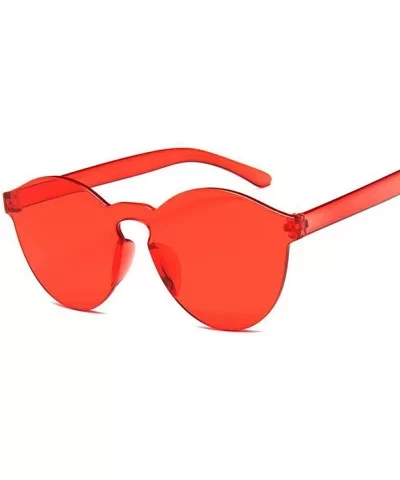 2019 New Summer Women Rimless Sunglasses Transparent Shades Sun Glasses C7 - C8 - CN18YKU56U4 $10.61 Rimless