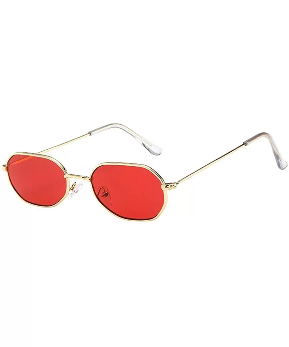 Sunglasses For Women Polarized UV Protection - REYO Fashion Unisex Vintage Small Frame Sunglasses Glasses Eyewear - CB18NW8II...