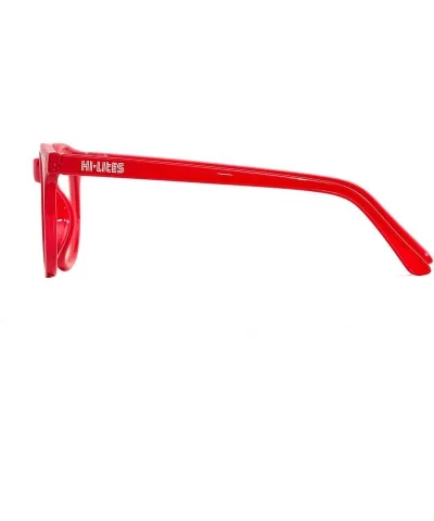 Special Effect Light Changing/Light Diffraction Glasses - Heart Effect Lenses - Designer Style - Red - CN18H309IO8 $13.99 Goggle