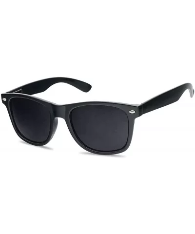 Super Dark Blacked Out Sunglasses for Migraine Suffering or Sensitive Eyes - Black (Glossy) - C3182AIQW8I $12.40 Wayfarer