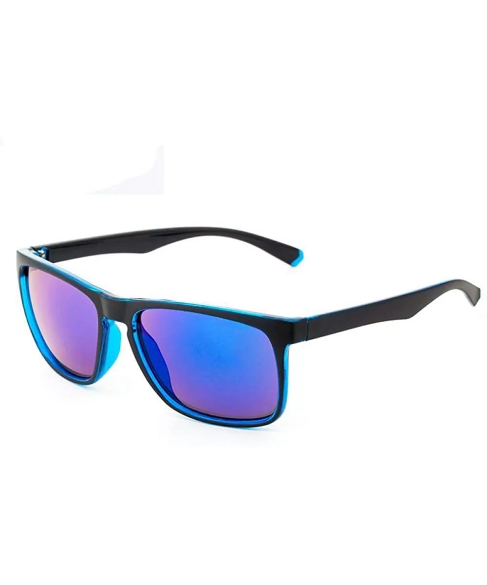 Sunglasses Men Fashion Vintage Modis Colorful Sun Glasses Square Eyewear 03 - 1 - CA18YQO872K $20.04 Square