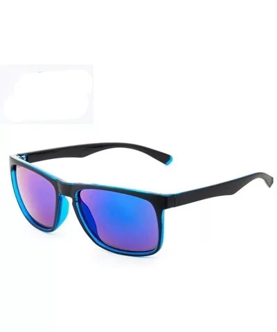 Sunglasses Men Fashion Vintage Modis Colorful Sun Glasses Square Eyewear 03 - 1 - CA18YQO872K $20.04 Square