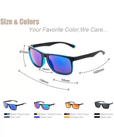 Sunglasses Men Fashion Vintage Modis Colorful Sun Glasses Square Eyewear 03 - 1 - CA18YQO872K $20.04 Square