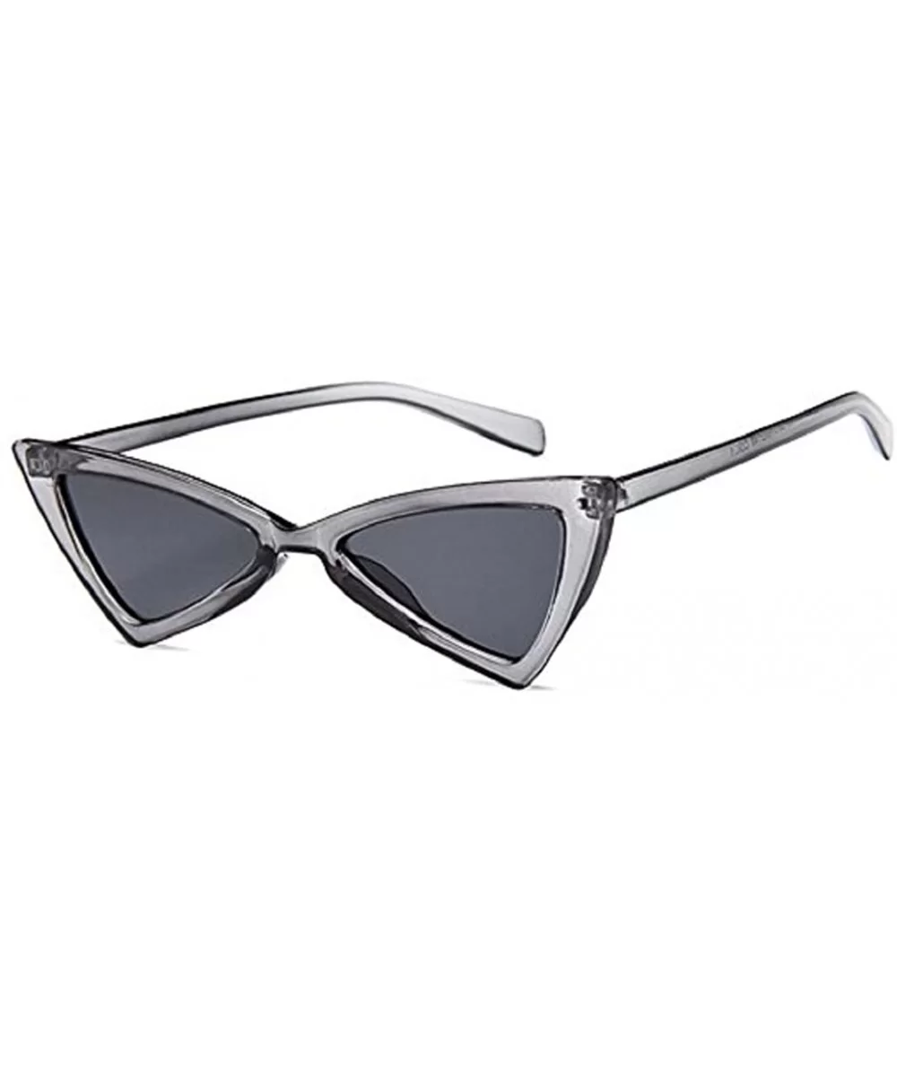 Cute Sexy Retro Small Cat Eye Sunglasses Women - G - CK18CKHSZUM $9.08 Square