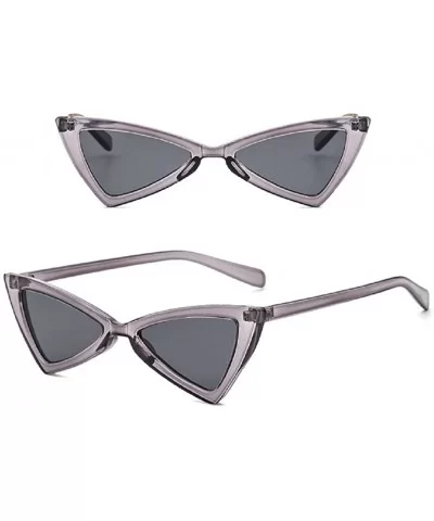 Cute Sexy Retro Small Cat Eye Sunglasses Women - G - CK18CKHSZUM $9.08 Square