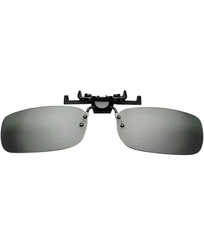 Resistance Polarized Sunglasses Prescription Glasses - Gray - CY196ECXL7U $10.89 Rimless