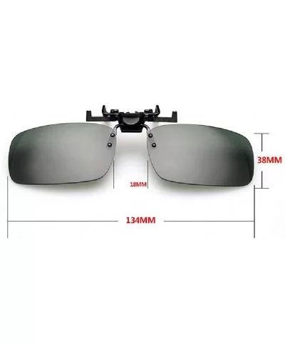 Resistance Polarized Sunglasses Prescription Glasses - Gray - CY196ECXL7U $10.89 Rimless