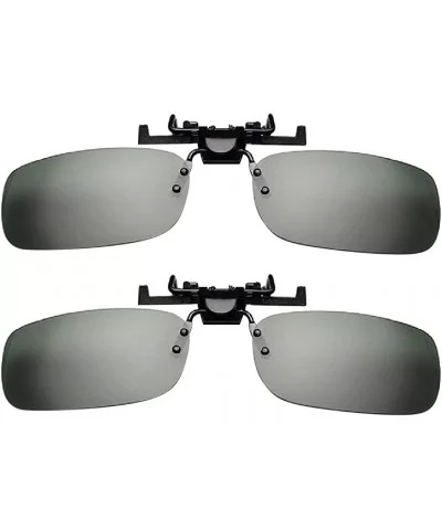 Resistance Polarized Sunglasses Prescription Glasses - Gray - CY196ECXL7U $10.89 Rimless