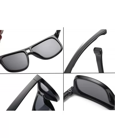 Fashion Oversized Sunglasses for Men - Retro Womens Lightweight Sunglasses Polarized E8942 - CD18ROOX0QQ $12.94 Oversized